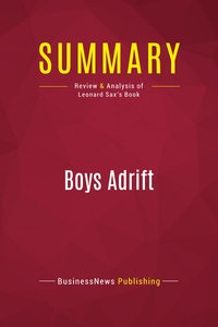 Summary: Boys Adrift