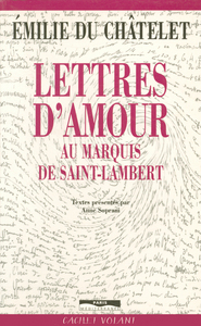 Lettres d'amour au marquis de Saint-Laurent