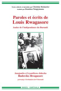 Paroles et écrits de Louis Rwagasore - leader de l'indépendance du Burundi