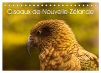 Oiseaux de Nouvelle-Zélande (Calendrier de bureau 2026 DIN A5 vertical), CALVENDO calendrier mensuel