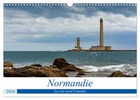 Normandie, la côte nord Cotentin (Calendrier mural 2026 DIN A3 vertical), CALVENDO calendrier mensuel