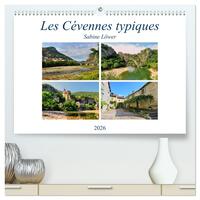 Les Cévennes typiques  (Calendrier mural 2026 DIN A2 vertical) calendrier de bureau