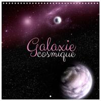 Galaxie cosmique (Calendrier mural carré 2026 30x30 cm) Calendrier double avec une page pour vos prises de notes