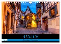 Alsace, magnifiques colombages (Calendrier mural 2026 DIN A4 vertical), CALVENDO calendrier mensuel