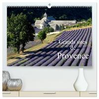Grands sites de Provence  (Calendrier mural 2026 DIN A2 vertical) calendrier de bureau