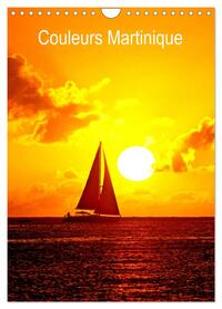 Couleurs Martinique (Calendrier mural 2026 DIN A4 horizontal), CALVENDO calendrier mensuel