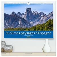 Sublimes paysages d'Espagne  (Calendrier mural 2026 DIN A2 vertical) calendrier de bureau