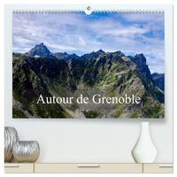 Autour de Grenoble  (Calendrier mural 2026 DIN A2 vertical) calendrier de bureau