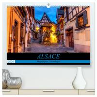 Alsace, magnifiques colombages  (Calendrier mural 2026 DIN A2 vertical) calendrier de bureau