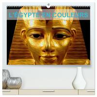 L'ÉGYPTE EN COULEURS  (Calendrier mural 2026 DIN A2 vertical) calendrier de bureau