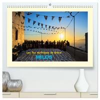 Les îles mythiques de Grèce - MILOS  (Calendrier mural 2026 DIN A2 vertical) calendrier de bureau