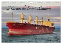 Navires du Saint-Laurent (Calendrier mural 2026 DIN A4 vertical), CALVENDO calendrier mensuel