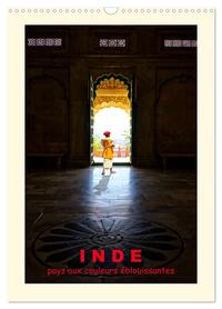 INDE pays aux couleurs éblouissantes (Calendrier mural 2026 DIN A3 horizontal), CALVENDO calendrier mensuel