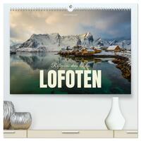 Réflexions dans les îles Lofoten  (Calendrier mural 2026 DIN A2 vertical) calendrier de bureau