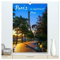 Paris, ce supplément d'âme  (Calendrier mural 2026 DIN A2 horizontal) calendrier de bureau