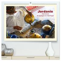 Jordanie - impressions de paysages et d'héritages  (Calendrier mural 2026 DIN A2 vertical) calendrier de bureau