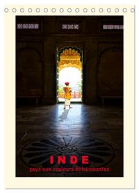 INDE pays aux couleurs éblouissantes (Calendrier de bureau 2026 DIN A5 horizontal), CALVENDO calendrier mensuel
