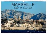 Marseille Côte et Corniche (Calendrier mural 2026 DIN A3 vertical), CALVENDO calendrier mensuel