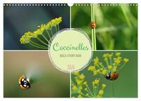 COCCINELLES ROUGES A POINTS NOIRS (CALENDRIER MURAL 2026 DIN A3 VERTICAL), CALVENDO CALENDRIER MENSU