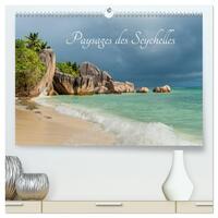 Paysages des Seychelles  (Calendrier mural 2026 DIN A2 vertical) calendrier de bureau