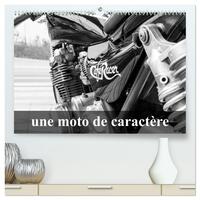 Une moto de caractère  (Calendrier mural 2026 DIN A2 vertical) calendrier de bureau
