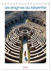 Les énigmes du labyrinthe (Calendrier de bureau 2026 DIN A5 horizontal), CALVENDO calendrier mensuel
