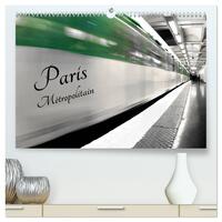 Paris Métropolitain  (Calendrier mural 2026 DIN A2 vertical) calendrier de bureau