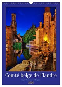 Comté belge de Flandre (Calendrier mural 2026 DIN A3 horizontal), CALVENDO calendrier mensuel