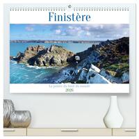 FINISTERE La pointe du bout du monde  (Calendrier mural 2026 DIN A2 vertical) calendrier de bureau