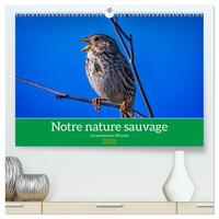 Notre nature sauvage, les passereaux d'Europe  (Calendrier mural 2026 DIN A2 vertical) calendrier de bureau