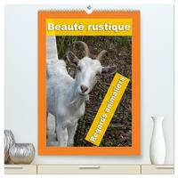 Beauté rustique Regards animaliers  (Calendrier mural 2026 DIN A2 horizontal) calendrier de bureau
