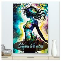 L'élégance de la nature  (Calendrier mural 2026 DIN A2 horizontal) calendrier de bureau