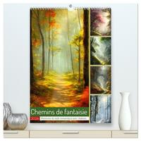 Chemins de fantaisie  (Calendrier mural 2026 DIN A2 horizontal) calendrier de bureau