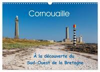 Cornouaille À la découverte du Sud-Ouest de la Bretagne (Calendrier mural 2026 DIN A3 vertical), CALVENDO calendrier mensuel