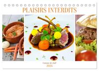 Plaisirs interdits (Calendrier de bureau 2026 DIN A5 vertical), CALVENDO calendrier mensuel