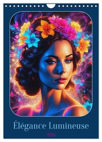 Élégance Lumineuse (Calendrier mural 2026 DIN A4 horizontal), CALVENDO calendrier mensuel
