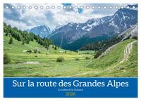 Sur la route des Grandes Alpes, la vallée de la Guisane (Calendrier de bureau 2026 DIN A5 vertical), CALVENDO calendrier mensuel
