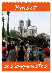 Paris et ses bouquinistes (Calendrier mural 2026 DIN A3 horizontal), CALVENDO calendrier mensuel