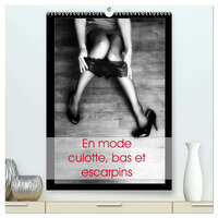 En mode culotte, bas et escarpins  (Calendrier mural 2026 DIN A2 horizontal) calendrier de bureau