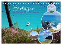 Bretagne La presqu'île de Crozon (Calendrier de bureau 2026 DIN A5 vertical), CALVENDO calendrier mensuel
