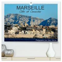 Marseille Côte et Corniche  (Calendrier mural 2026 DIN A2 vertical) calendrier de bureau