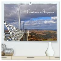 Couleurs Aveyron (Calendrier mural 2026 DIN A2 vertical) calendrier de bureau