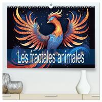 Les fractales animales  (Calendrier mural 2026 DIN A2 vertical) calendrier de bureau