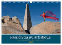 Passion du nu artistique (Calendrier mural 2026 DIN A3 vertical), CALVENDO calendrier mensuel