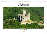 Châteaux OCCITANIE (Calendrier mural 2026 DIN A3 vertical), CALVENDO calendrier mensuel