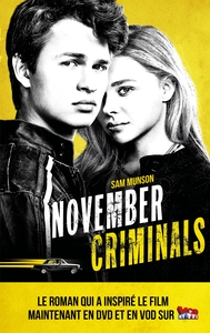 The November criminals avec affiche du film en couverture