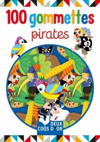 100 gommettes - pirates