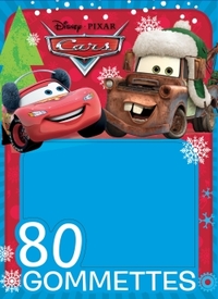 Cars Noël, 80 GOMMETTES