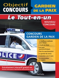 Objectif Concours - Tout-en-un - Gardien de la paix