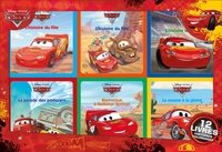 CARS - Coffret 12 Livres - 6 Histoires + 6 Coloriages - Disney Pixar